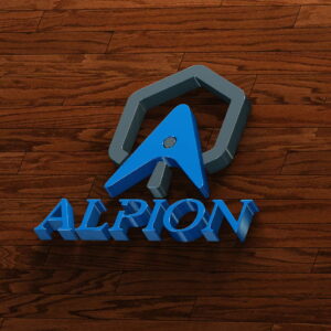 Alpion - 3D Logo - Background 2 - Angle8
