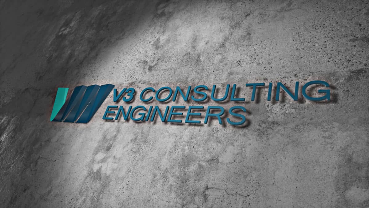 V3 Consulting Engineers – 3D Logo