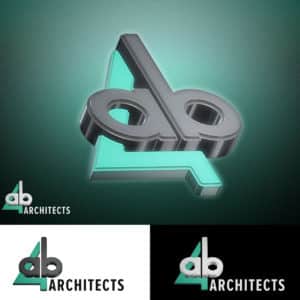 AB4 Architects - 3D Logo Preview