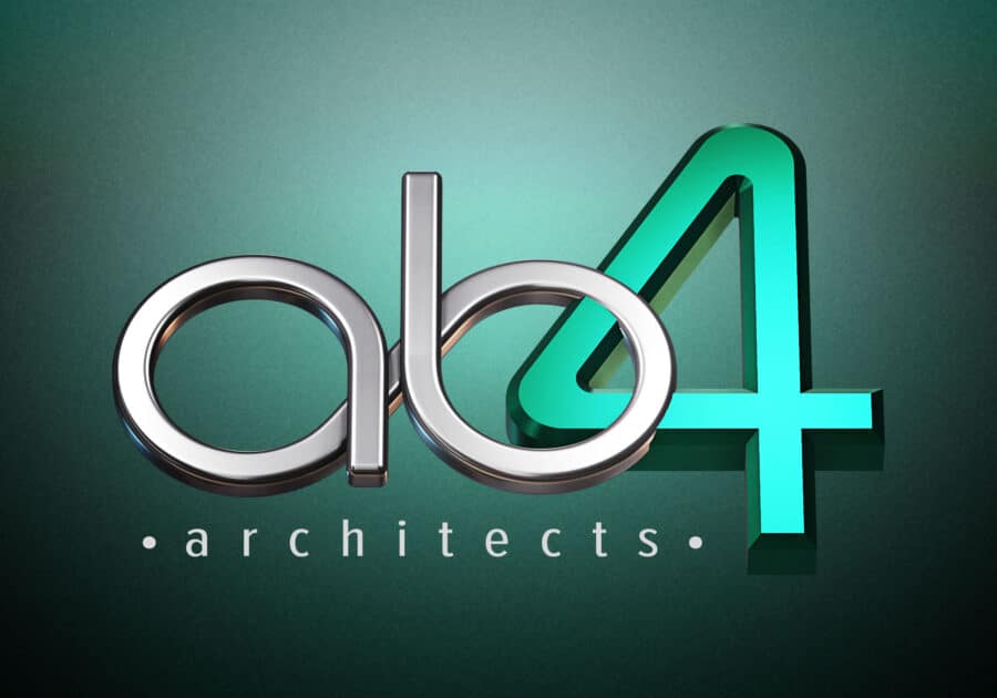 AB4 Architects 3D Logo v6 Preview 900x630 - AB4 Architects