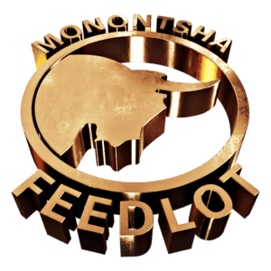 Monontsha Feedlot - 3D Logo with Transparent Background