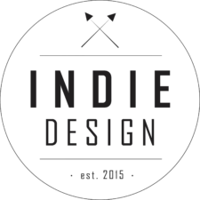 Indie design logo