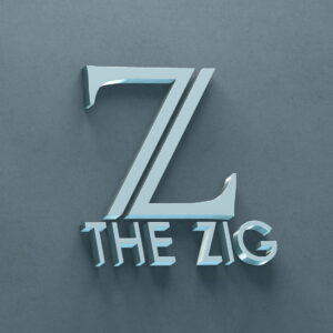 The Zig - 3D Logo (Light) - Background A - Angle1