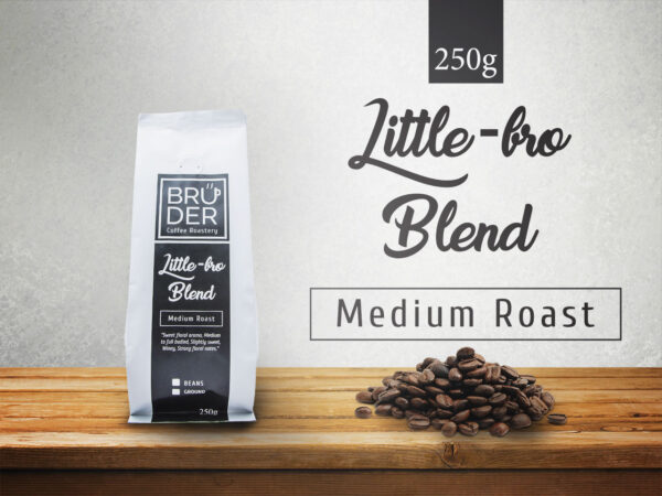Product---Front-View---Coffee-Beans---250g-Little-Bro-Blend